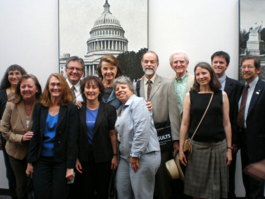 RESULTS partners from California with Senator Feinstein