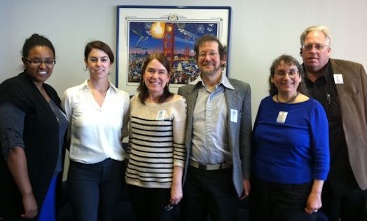 RESULTS partners and CARE staff meet Feinstein aide Jessica Glass RESULTS partners and CARE staff meet Feinstein aide Jessica Glass