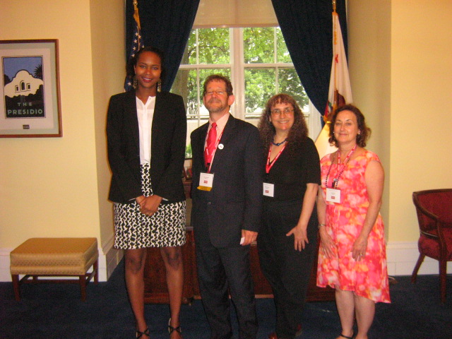 RESULTS partners meet Pelosi aide Victoria Bright RESULTS partners meet Pelosi aide Victoria Bright